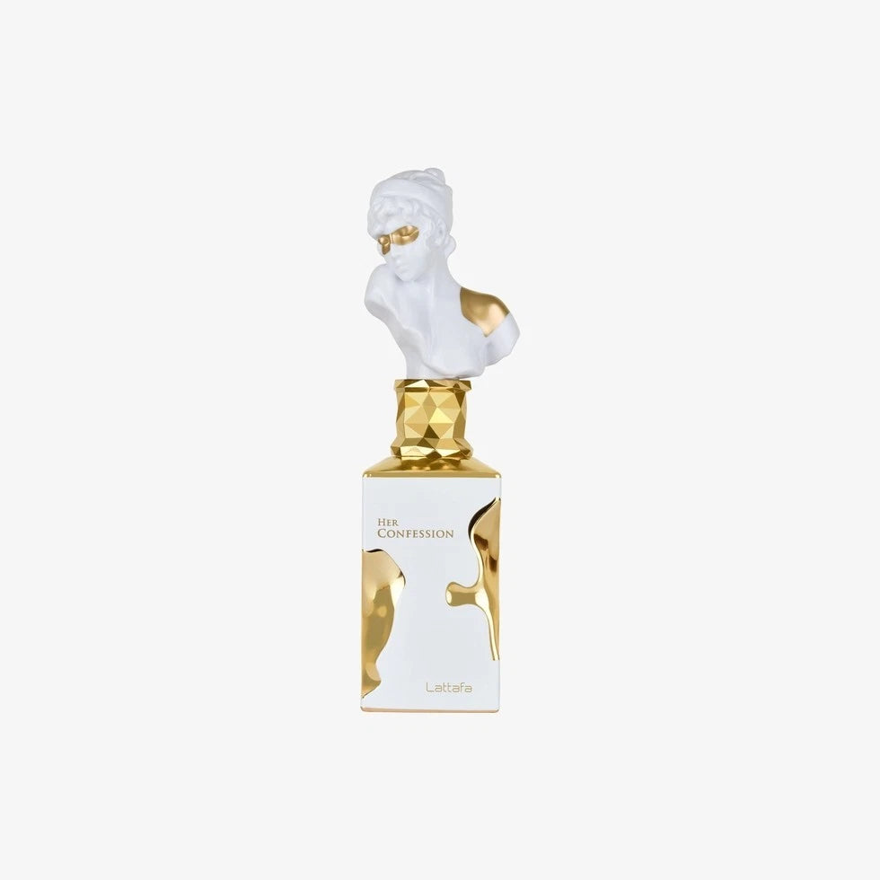 Lattafa His Confession Eau de Parfum 3.4 oz for Men – Elegant, Bold & Long-Lasting 🤍✨